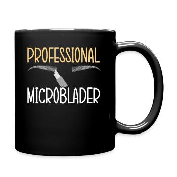 Expert professionnel microblader Brow Artist Lash Expert - Mug uni - noir - Droite