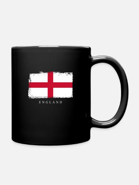 England Engländer - Tasse einfarbig - Schwarz