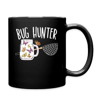 Bug Hunter Entomology Insect Catching - Full Colour Mug - black - Right