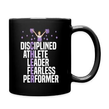 Cheer Cheerleader Cheerleading Danseuse - Mug uni - noir - Droite