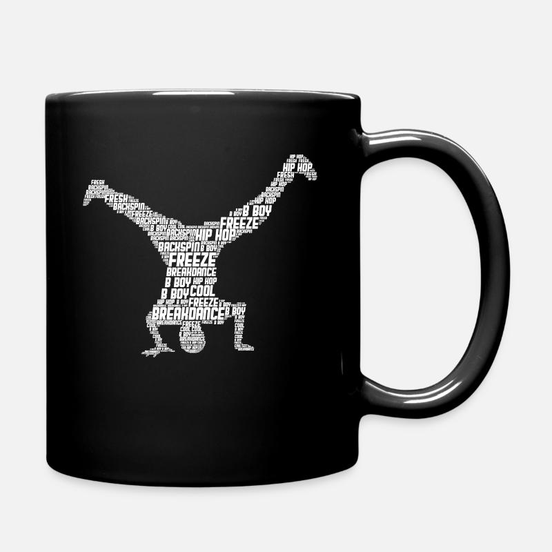 Breakdance Breakdancer Breakdancing - Tasse einfarbig - Schwarz