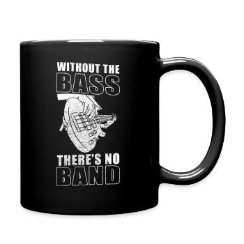 Bass Basssist - Tasse einfarbig - Schwarz - Rechts