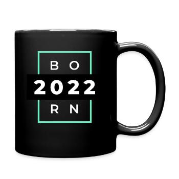 NÉ EN 2022 - Mug uni - noir - Droite