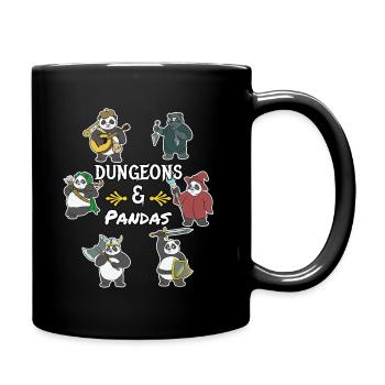 RpG Role Play Pen & Paper - Full Colour Mug - black - Right
