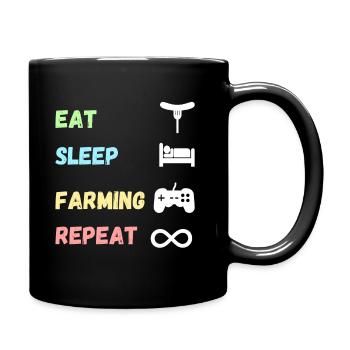 Agriculture Gaming - Full Colour Mug - black - Right