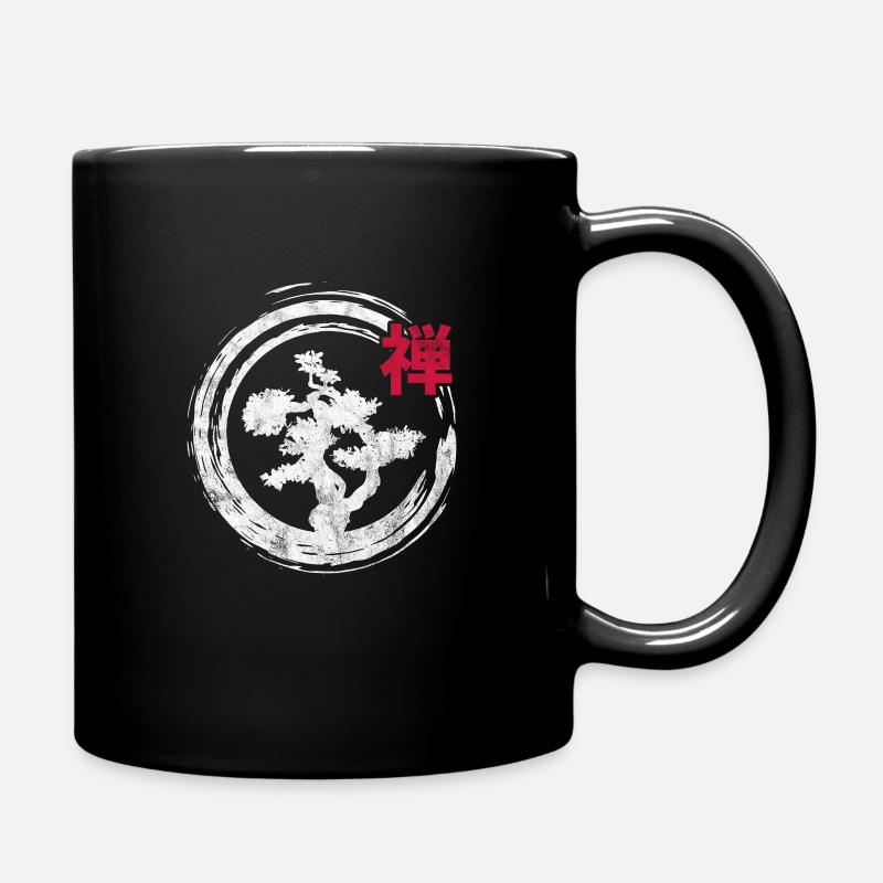 Bonsai - Tasse einfarbig - Schwarz