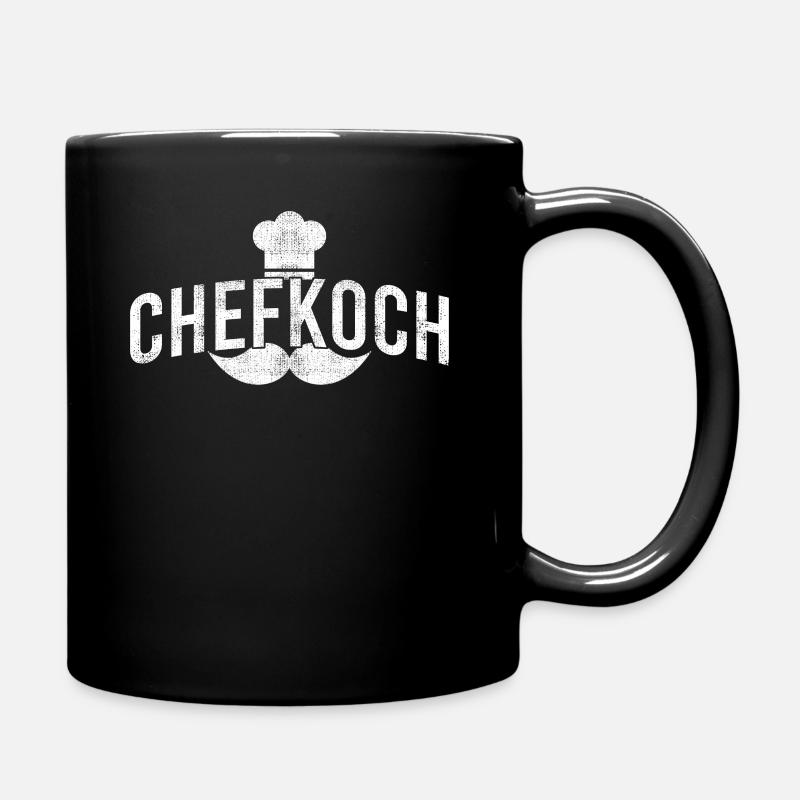 Chefkoch - Tasse einfarbig - Schwarz