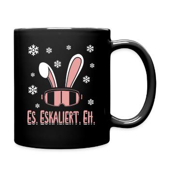 Skieurs Il Escalade Eh Party Ski Ski - Mug uni - noir - Droite