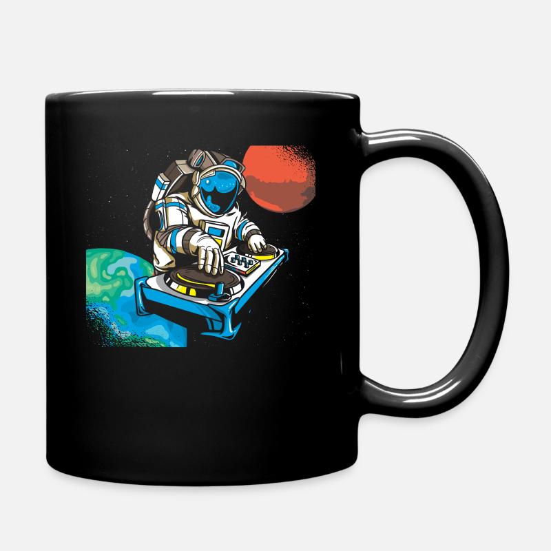 Techno Astronaute Musique Raver - Mug uni - noir