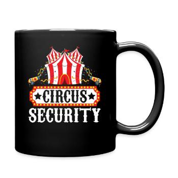 Circus Security Circus Event Carnival - Full Colour Mug - black - Right