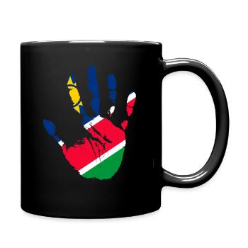 Namibia - Tasse einfarbig - Schwarz - Rechts