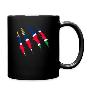 Namibia - Tasse einfarbig - Schwarz - Rechts