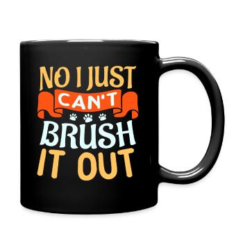 Toilettage pour chiens pour un toiletteur pour chiens - Mug uni - noir - Droite