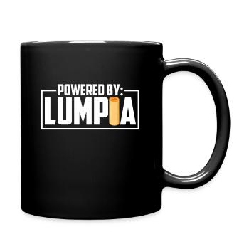 Propulsé par Lumpia Spring Roll Pinoy Food - Mug uni - noir - Droite
