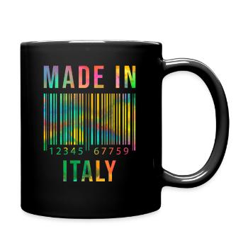 Né en Italie Made in Italy - Mug uni - noir - Droite