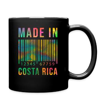 Costa Rica né Made in Costa Rica - Mug uni - noir - Droite