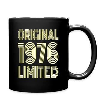 Original 1976 Limitiert - Tasse einfarbig - Schwarz - Rechts