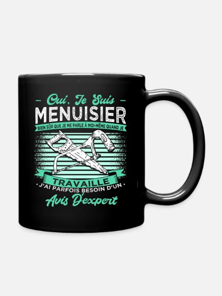 Menuisier Humour - Mug uni - noir