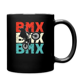 BMX - Tasse einfarbig - Schwarz - Rechts