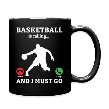 Basketball Basketball Basketball Team - Full Colour Mug - black - Right