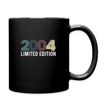 Vintage Limited Edition 2004 Birthday Birth Year - Full Colour Mug - black - Right