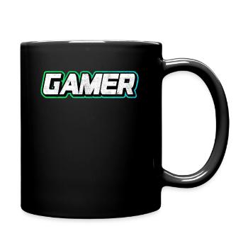 Gamer - Full Colour Mug - black - Right