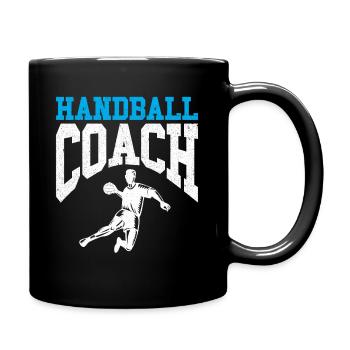 Handball Player Sport HandballEr Ballsport Sport - Full Colour Mug - black - Right
