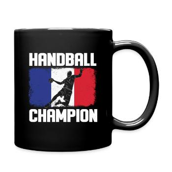 Handball Player Sport HandballEr Ballsport Sport - Full Colour Mug - black - Right