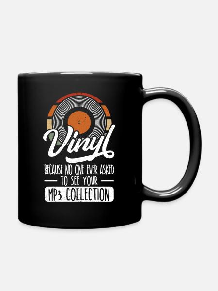 Album vinyle Classic Music Player - Mug uni - noir