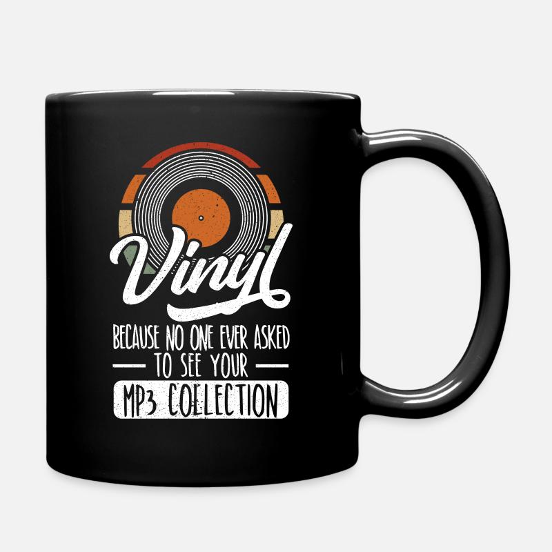 Album vinyle Classic Music Player - Mug uni - noir