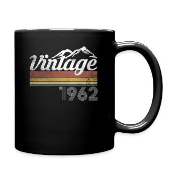 Vintage 1962 60e anniversaire Mountains Wanderer - Mug uni - noir - Droite