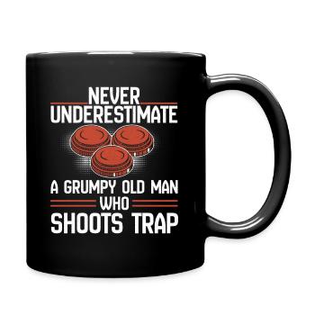 Shooting Sport Clay Pigeon Shooting Clay Pigeon Shooting - Full Colour Mug - black - Right