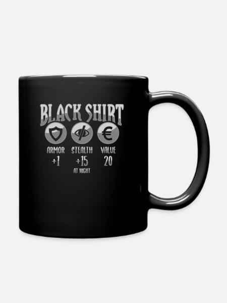 Fantasy Rpg RPG Shirt pour XP RPG Gamer - Mug uni - noir
