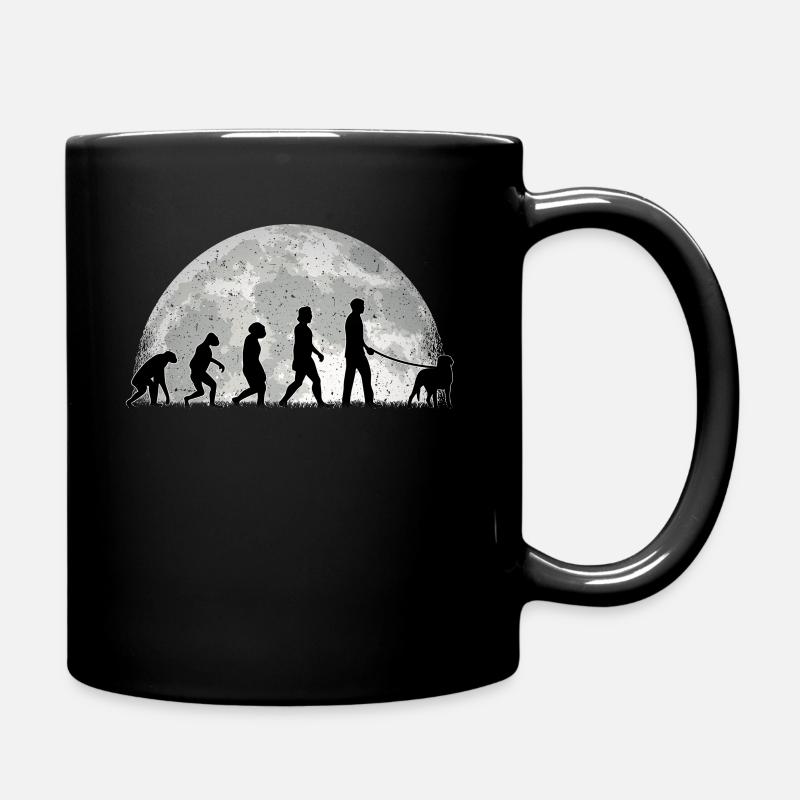Großer Schweizer Sennenhund - Tasse einfarbig - Schwarz