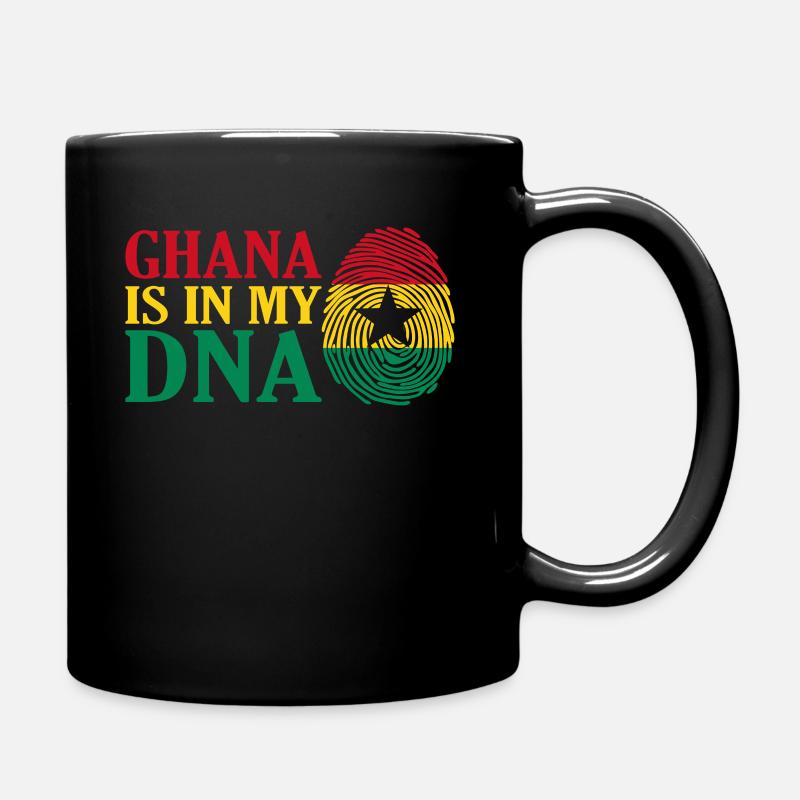 Ghana - Tasse einfarbig - Schwarz