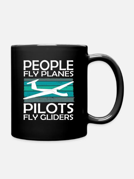 Planeurs et planeurs - Mug uni - noir