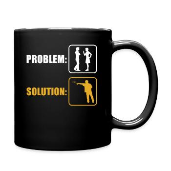 Dart - Full Colour Mug - black - Right