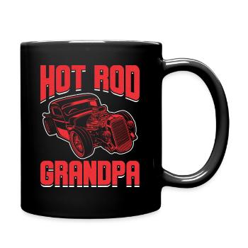 Hot Rod Hot Rods Muscle Car Hotrod Voiture mécanique - Mug uni - noir - Droite