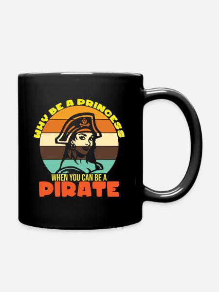 Pirate Pirate Pirate Bateau Pirate Cadeau - Mug uni - noir