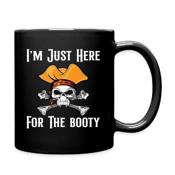 Pirat Piraten Piratenschiff Piraten Geschenk - Tasse einfarbig - Schwarz - Rechts