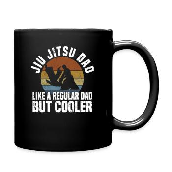 Ju Jutsu Brasilianisches Kampfkunsttraining - Tasse einfarbig - Schwarz - Rechts