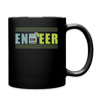 Engineer - Tasse einfarbig - Schwarz - Rechts