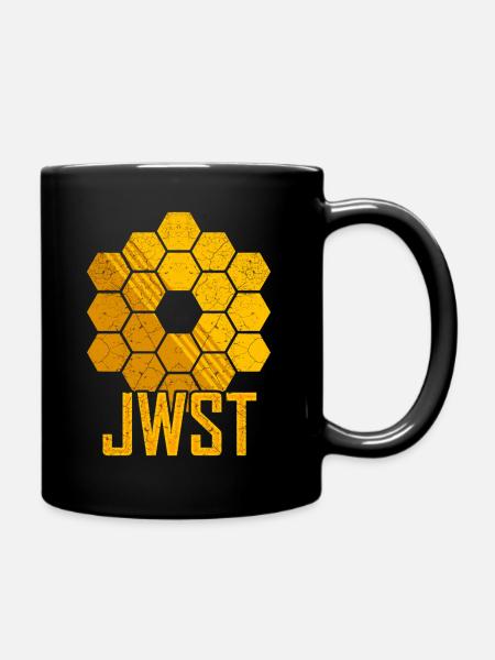 Télescope spatial James Webb JWST - Mug uni - noir