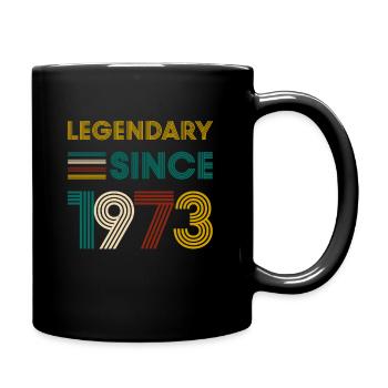 Vintage Légendaire depuis 1973 anniversaire - Mug uni - noir - Droite