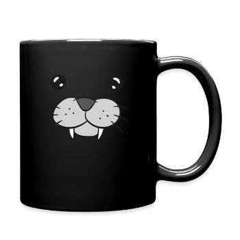 Seal Costume Halloween Costume Seal Funny Seals - Full Colour Mug - black - Right