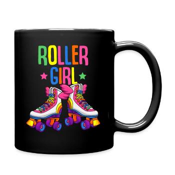 Roller Girl Roller Skates Roller Skates Roller Skate - Mug uni - noir - Droite