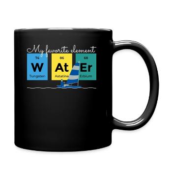 Voilier Marin Voilier Voilier Voilier Yacht - Mug uni - noir - Droite