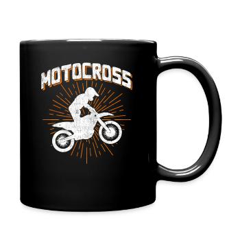 Motocross - Full Colour Mug - black - Right