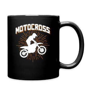 Motocross - Full Colour Mug - black - Right