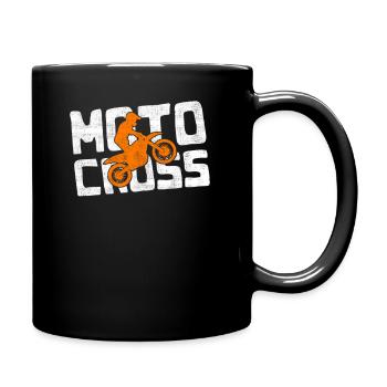 Motocross - Full Colour Mug - black - Right